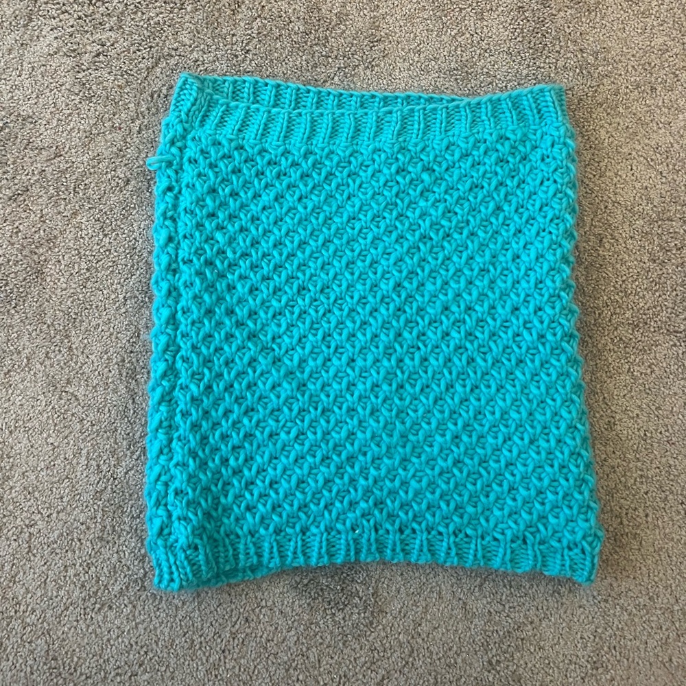 Mix it crochet skirt turquoise one size fits most